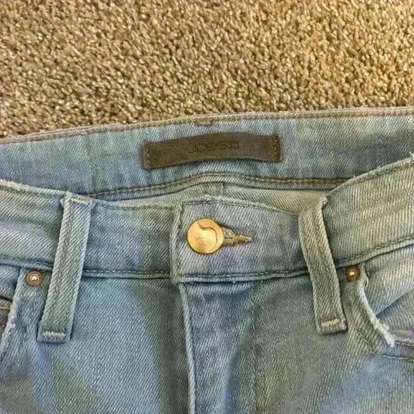 JOE'S Collectors Edition Icon Skinny Crop Fringe Hem Jean in Marjorie W 25 / 0 - Picture 3 of 9